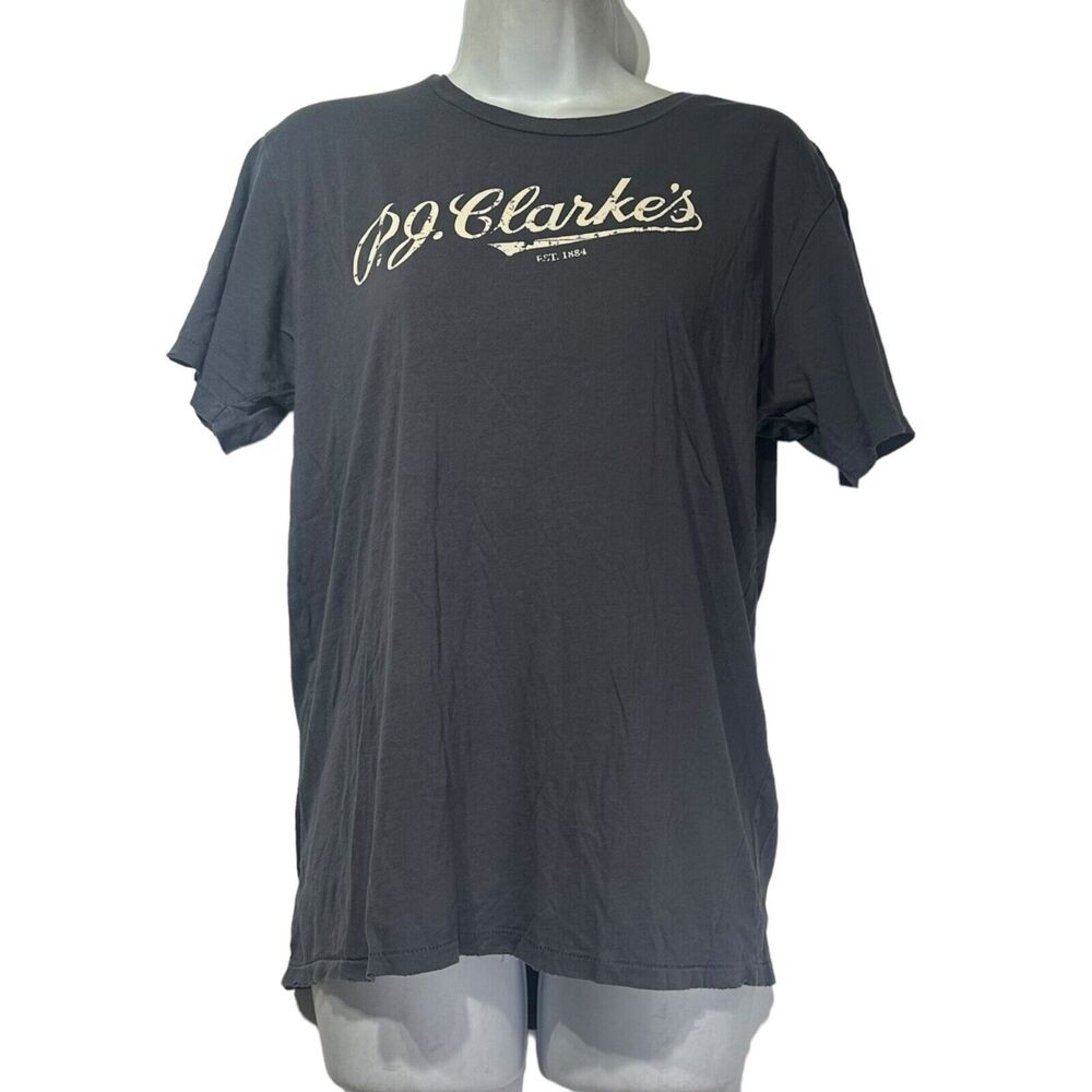 P.J. Clarke’s Short Sleeve Raw Hem Shirt Size M
